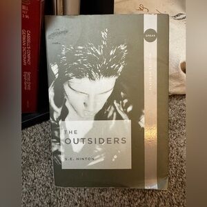 The Outsiders by S.E. Hinton – Olive Green Paperback